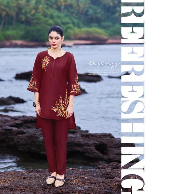 Lily And Lali Marvel Fancy Kurti With Bottom Collection